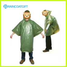 Poncho de lluvia disponible desechable del PE del regalo